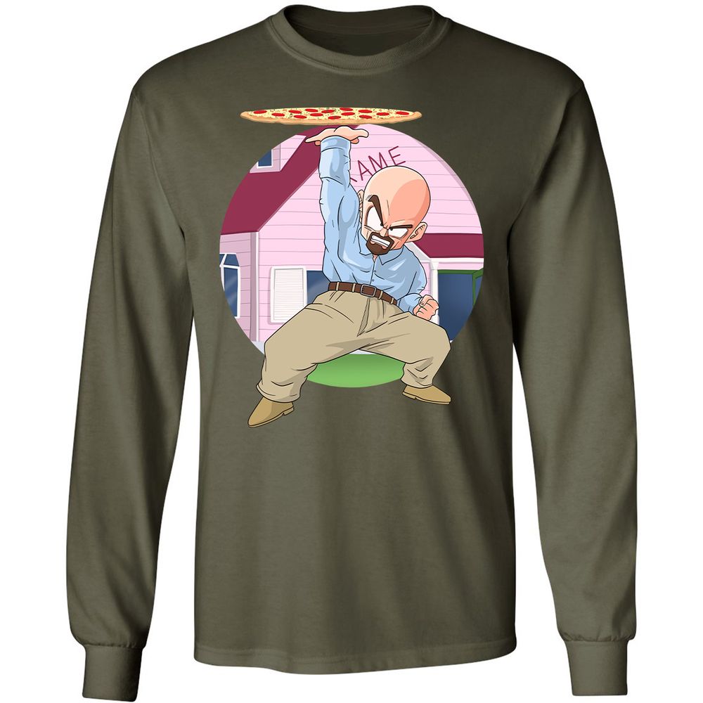 Long Sleeve T-Shirt - 1J1HAXGD - Military Green - 16