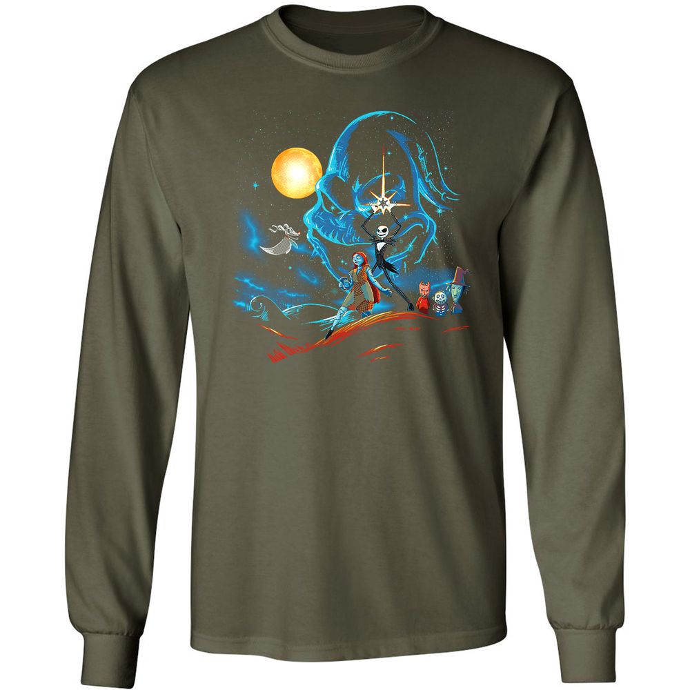 Long Sleeve T-Shirt - A88TFSYT - Military Green - 16
