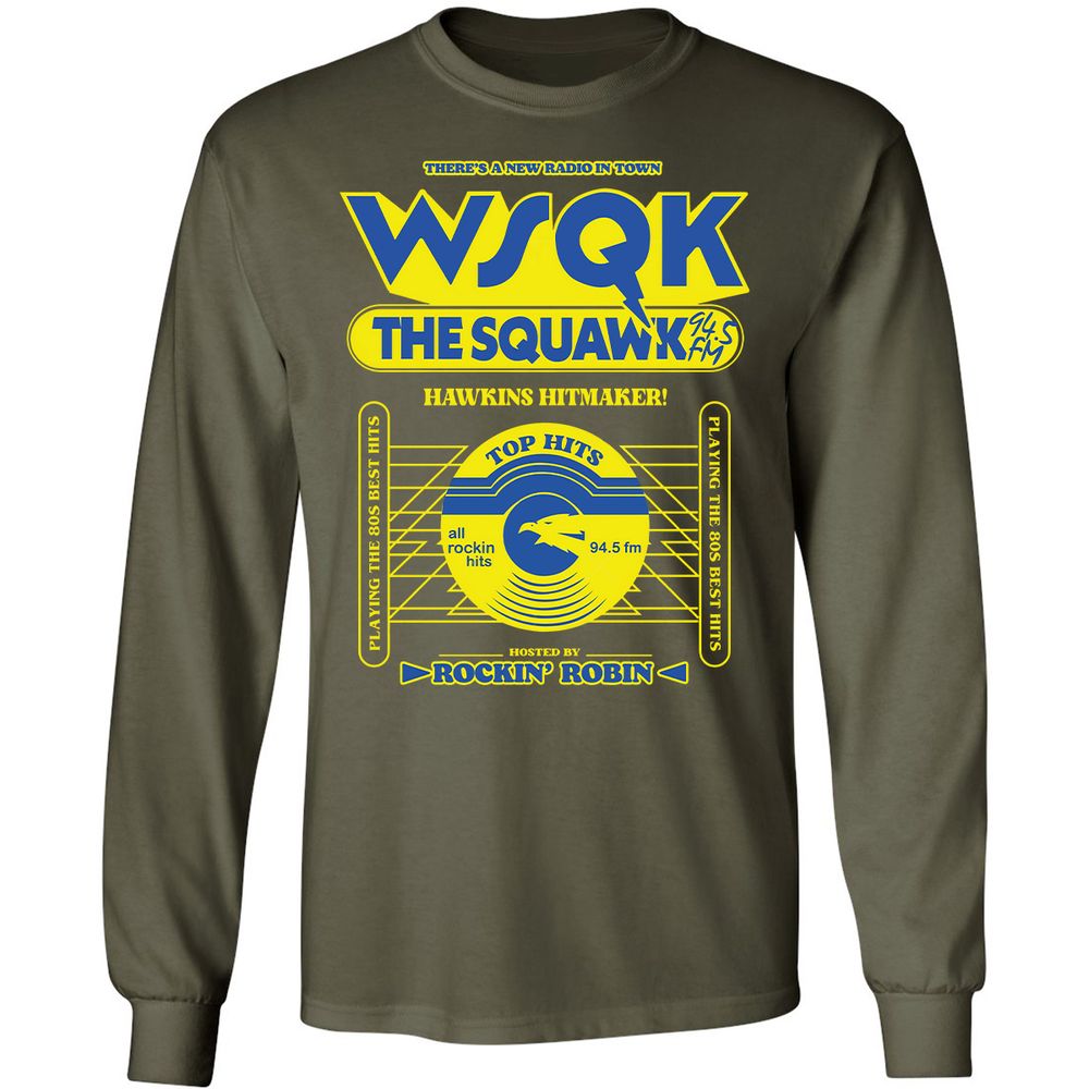 Long Sleeve T-Shirt - P2T5RTWW - Military Green - 16