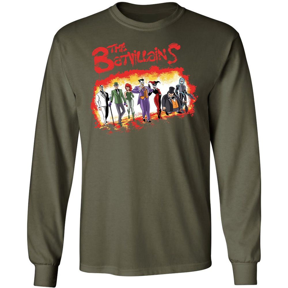 Long Sleeve T-Shirt - NRHN2VWY - Military Green - 16