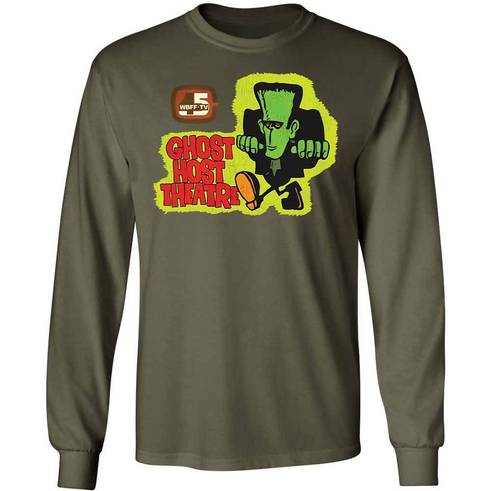 Long Sleeve T-Shirt - VLJPEUBP - Military Green - 16
