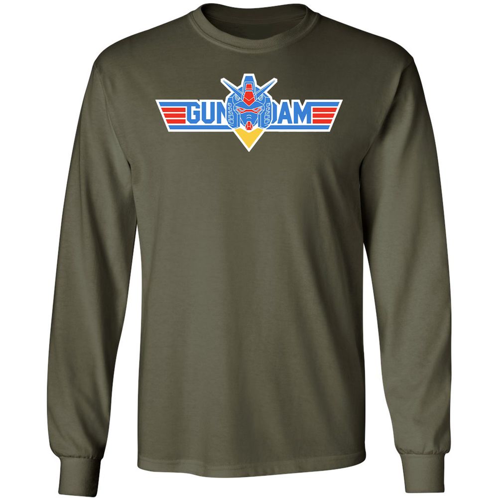 Long Sleeve T-Shirt - 1A2PSRN9 - Military Green - 16