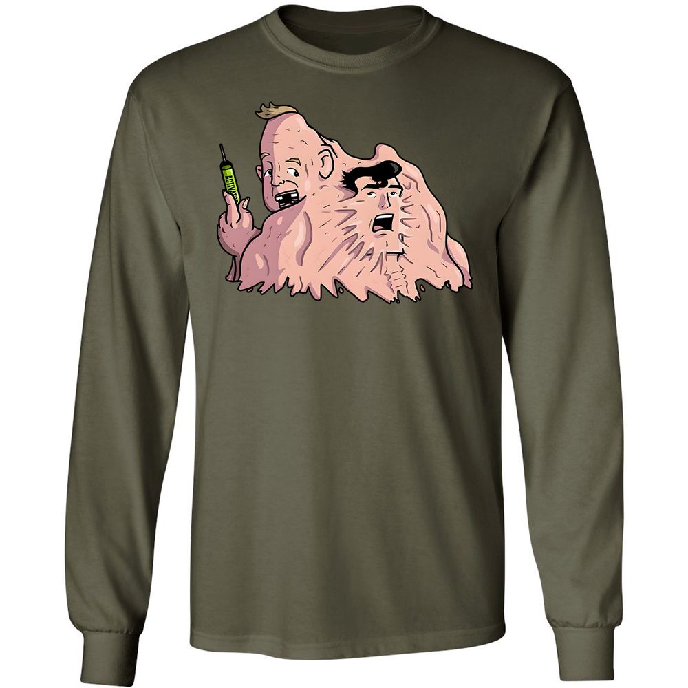 Long Sleeve T-Shirt - F1A36LUY - Military Green - 16