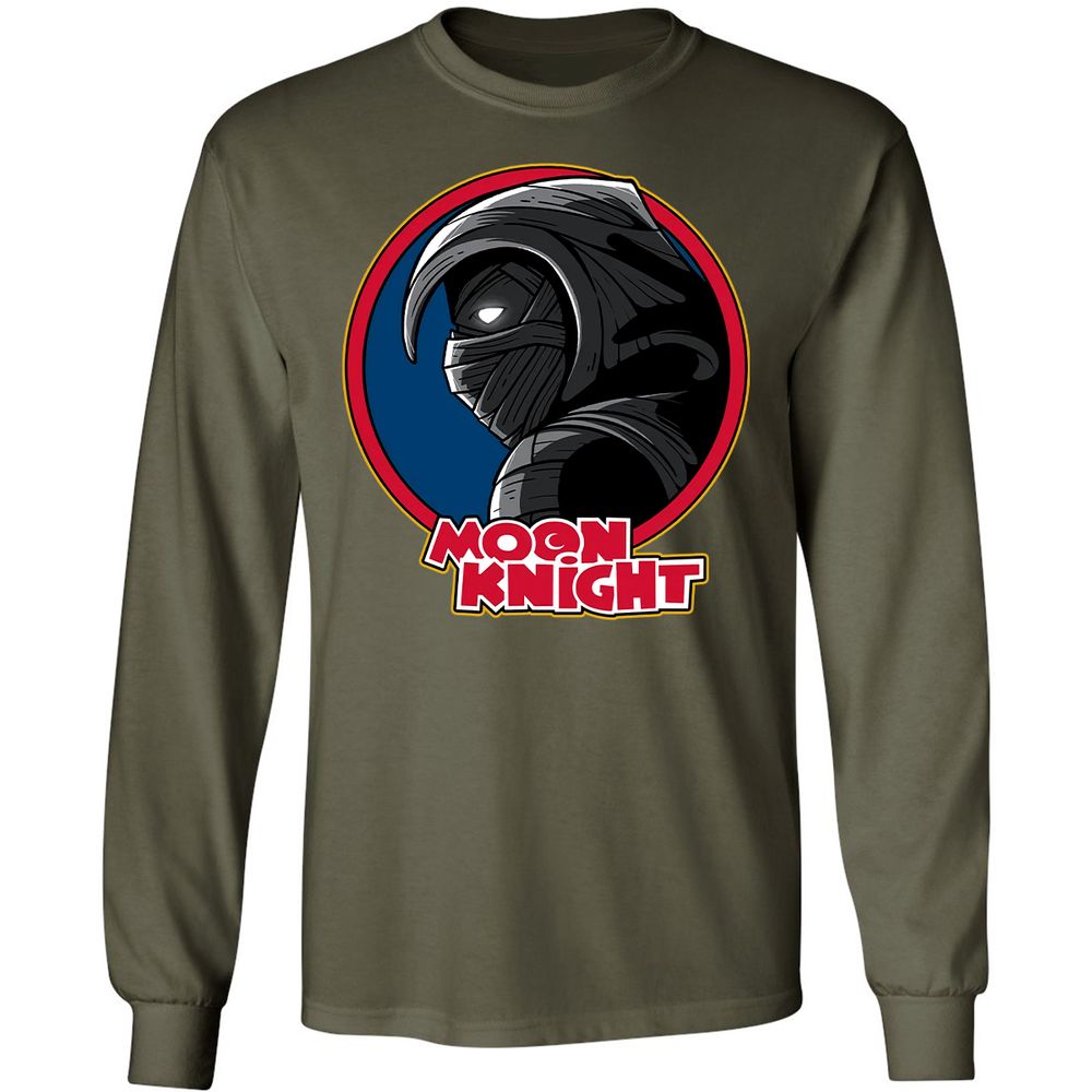 Long Sleeve T-Shirt - M8WWLNX1 - Military Green - 16