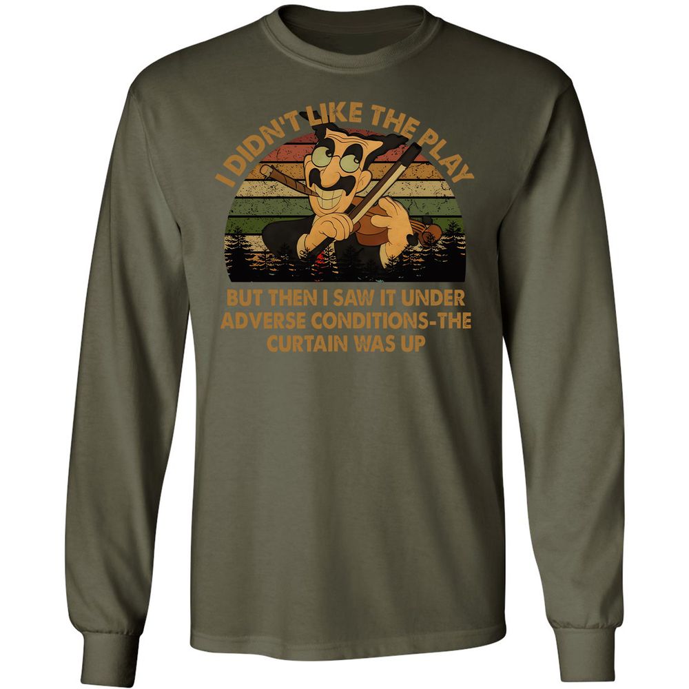 Long Sleeve T-Shirt - F935ZJ2Z - Military Green - 16