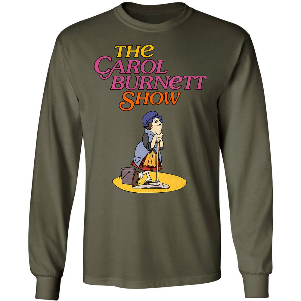 Long Sleeve T-Shirt - 1Q8ZYCPD - Military Green - 16