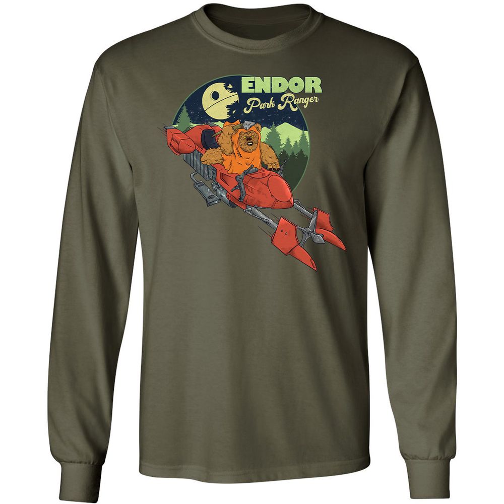 Long Sleeve T-Shirt - FAR6ELM2 - Military Green - 16
