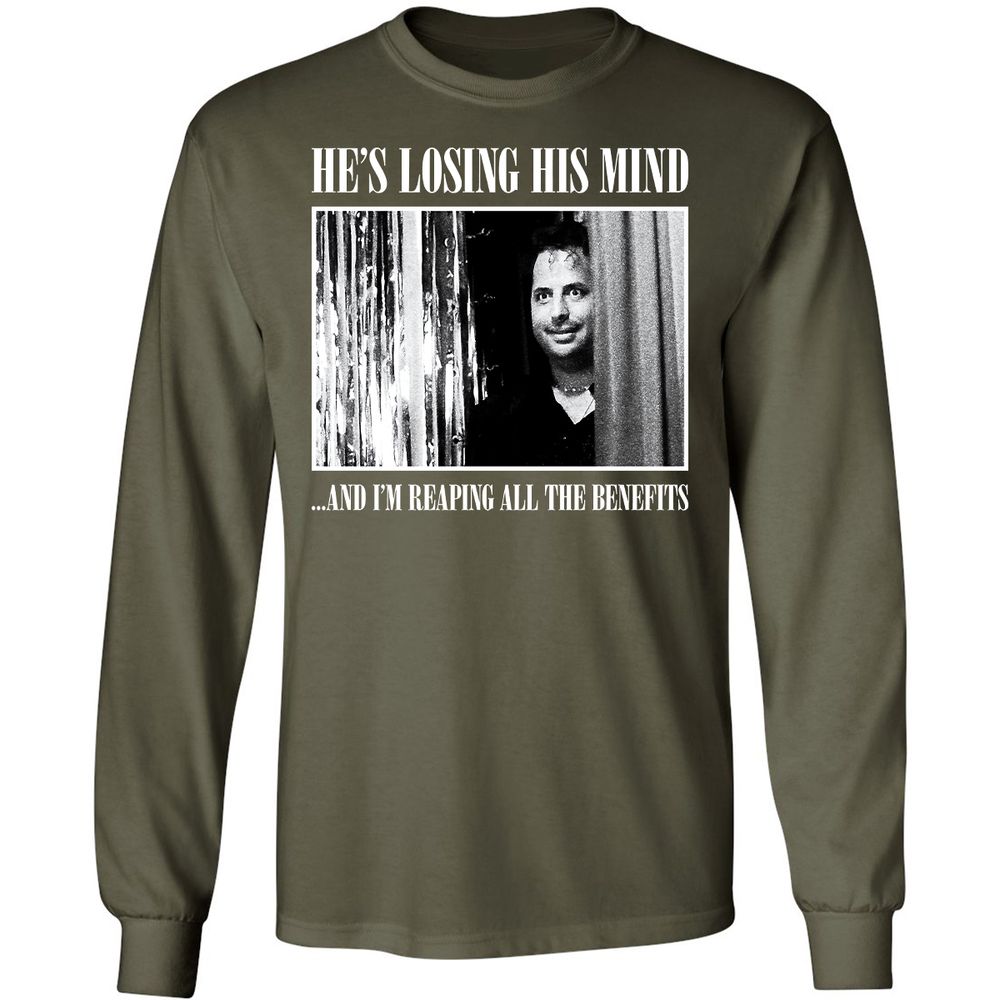 Long Sleeve T-Shirt - WU2B7Z8L - Military Green - 16