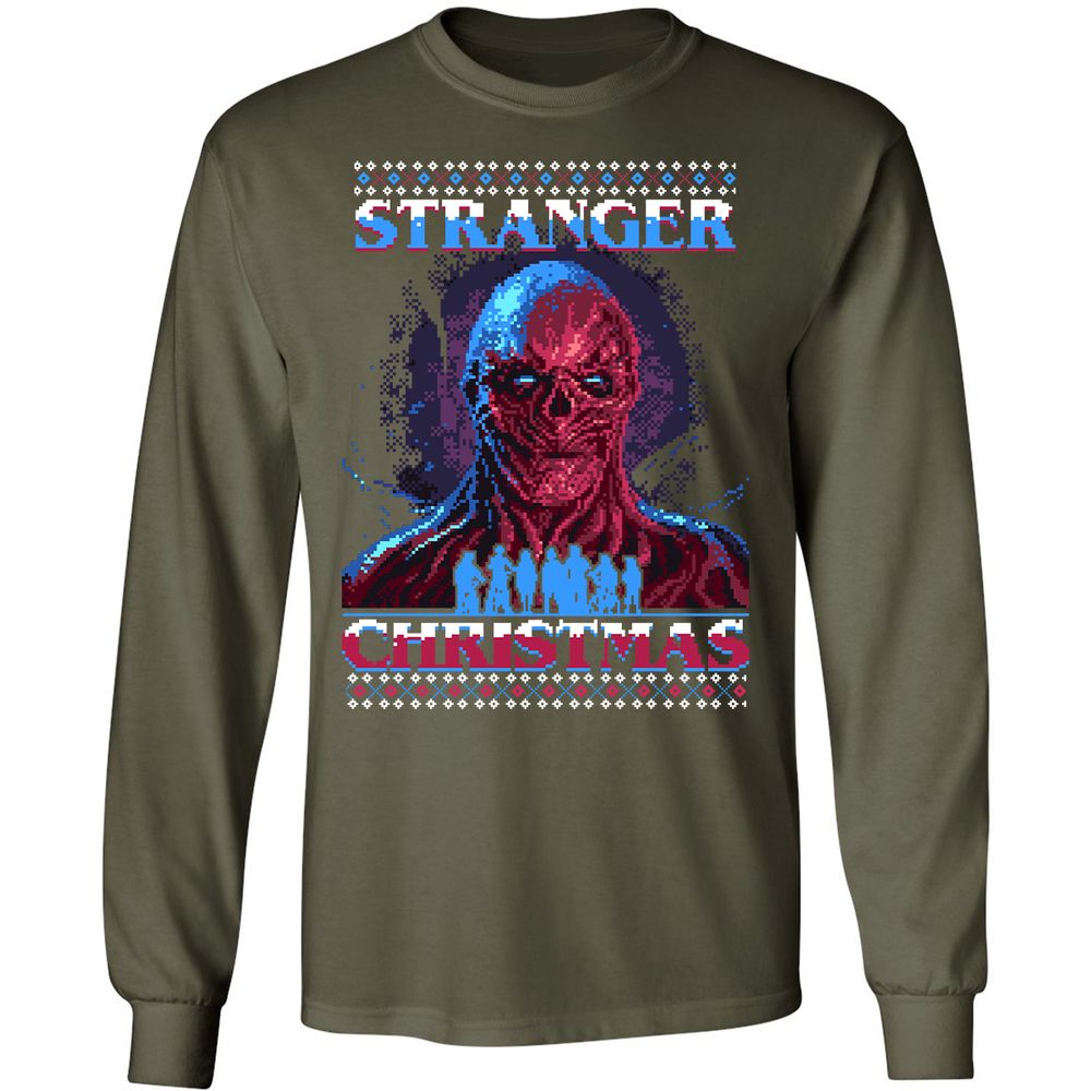 Long Sleeve T-Shirt - 7TQX9ZLK - Military Green - 16