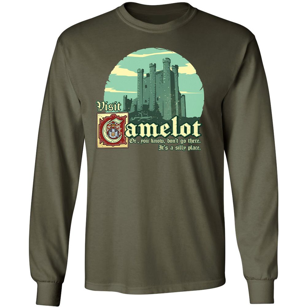 Long Sleeve T-Shirt - DX32Z6WA - Military Green - 16