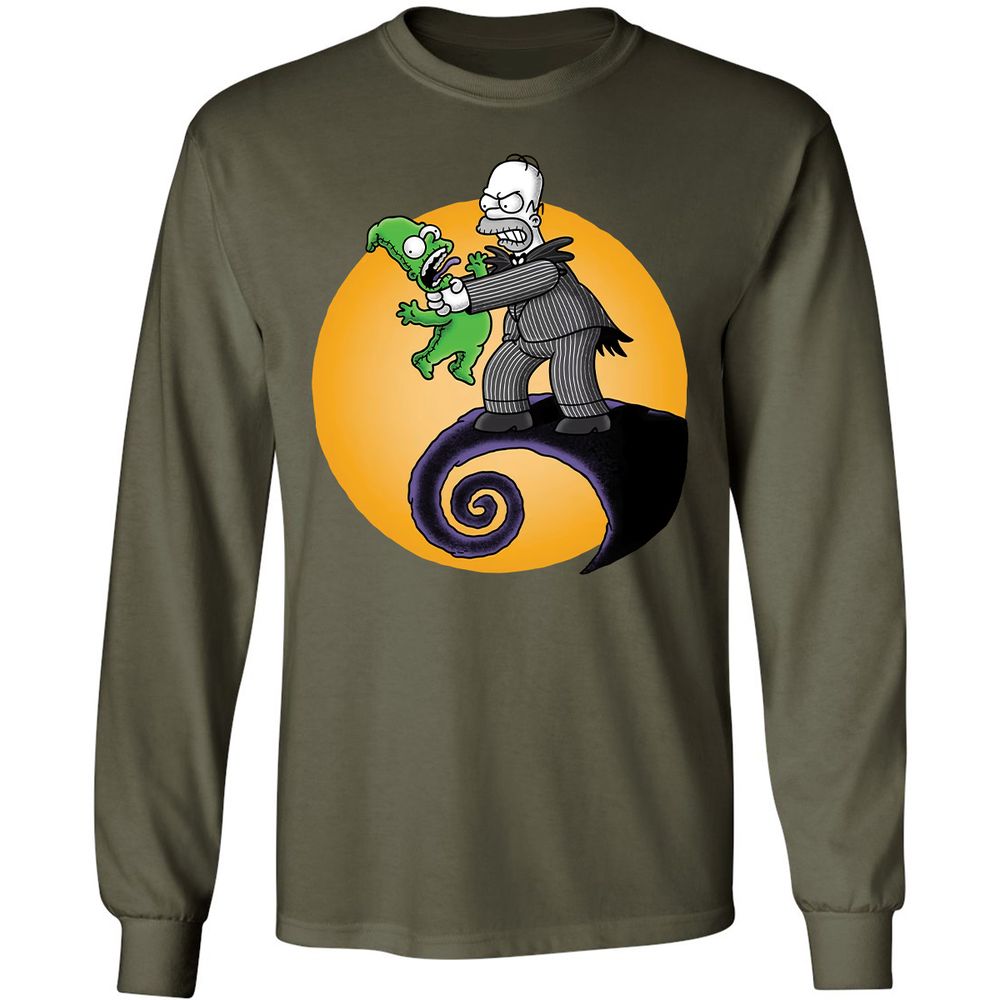 Long Sleeve T-Shirt - GVS239M4 - Military Green - 16