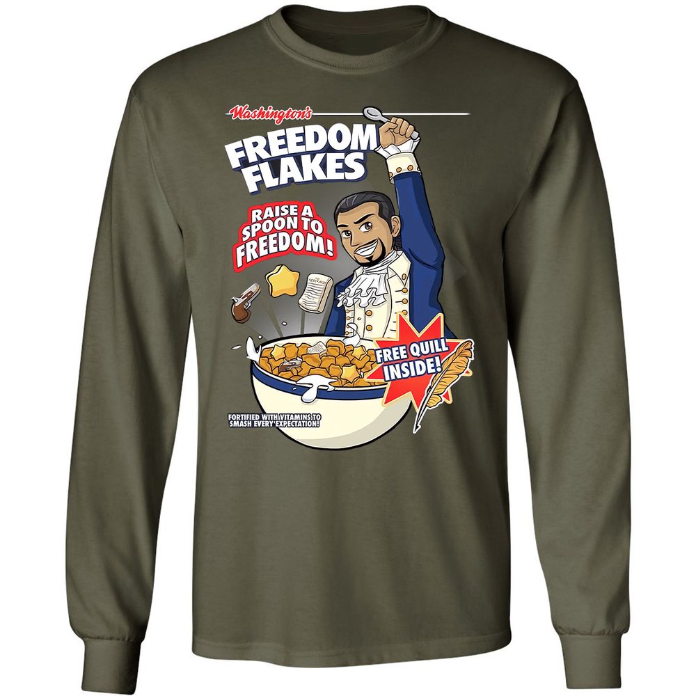 Long Sleeve T-Shirt - KG7MQV4V - Military Green - 16