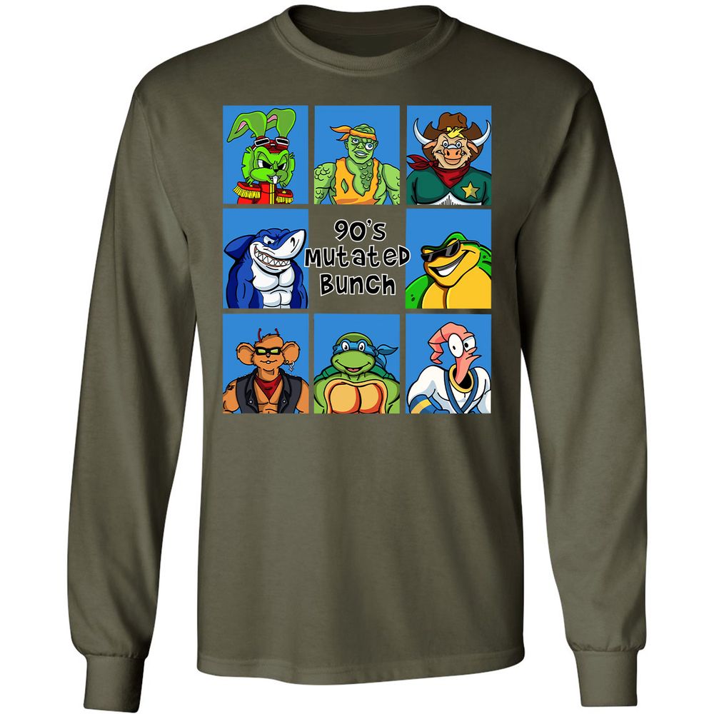 90's Mutated Bunch - Military Green - 16