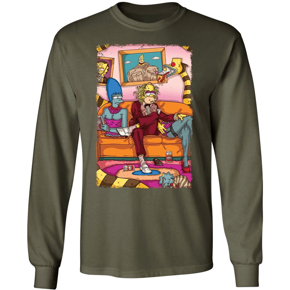Long Sleeve T-Shirt - 21TJ8W3V - Military Green - 16
