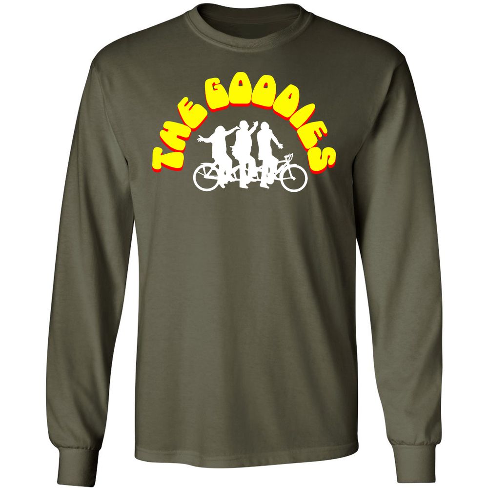 Long Sleeve T-Shirt - BJ3KXX2B - Military Green - 16