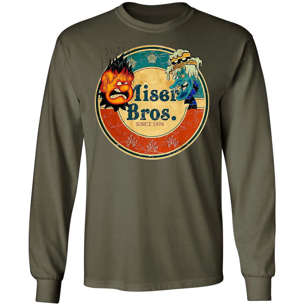 Long Sleeve T-Shirt - BLAHT5V2 - Military Green - 16