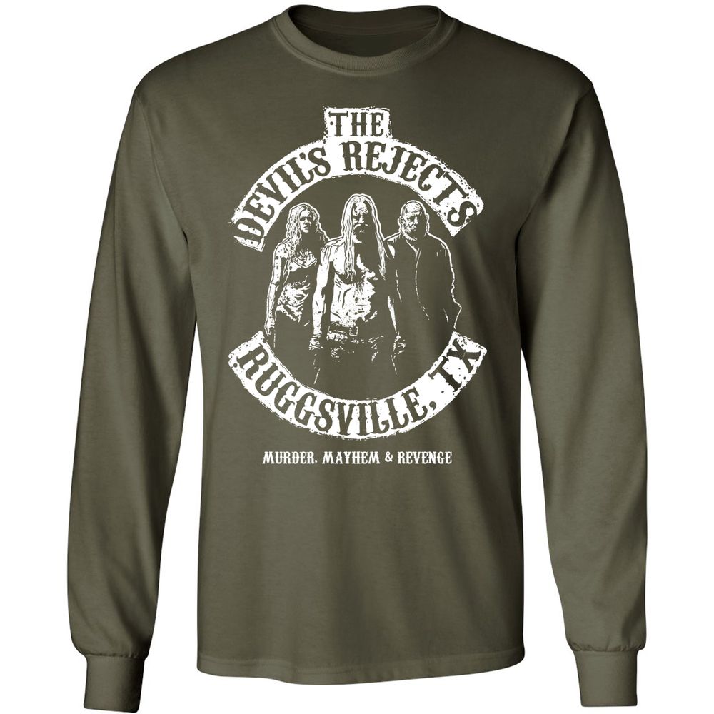 Long Sleeve T-Shirt - A3J7H1TN - Military Green - 16