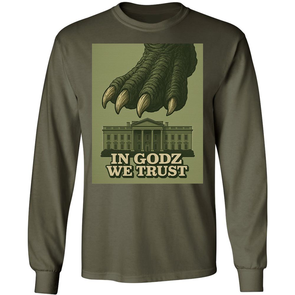 Long Sleeve T-Shirt - 43DR4N5X - Military Green - 16
