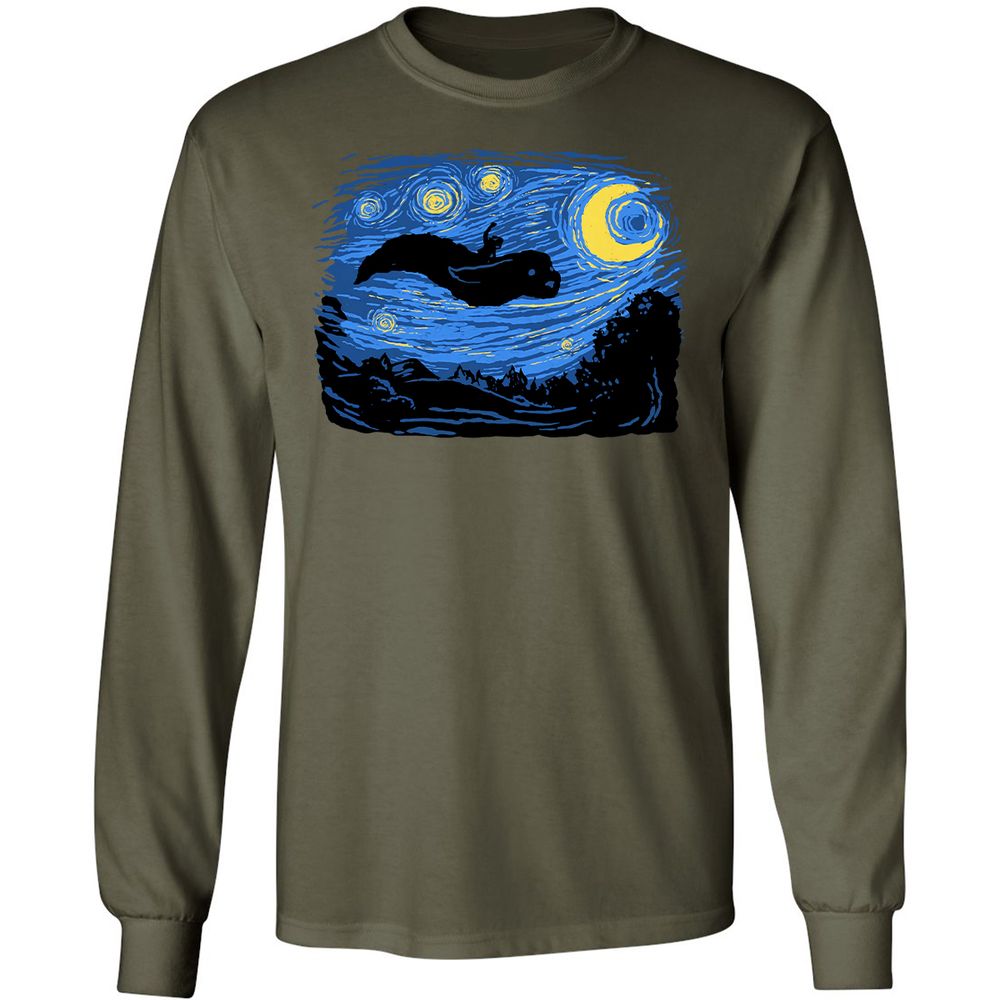 Long Sleeve T-Shirt - 8U96LPDR - Military Green - 16