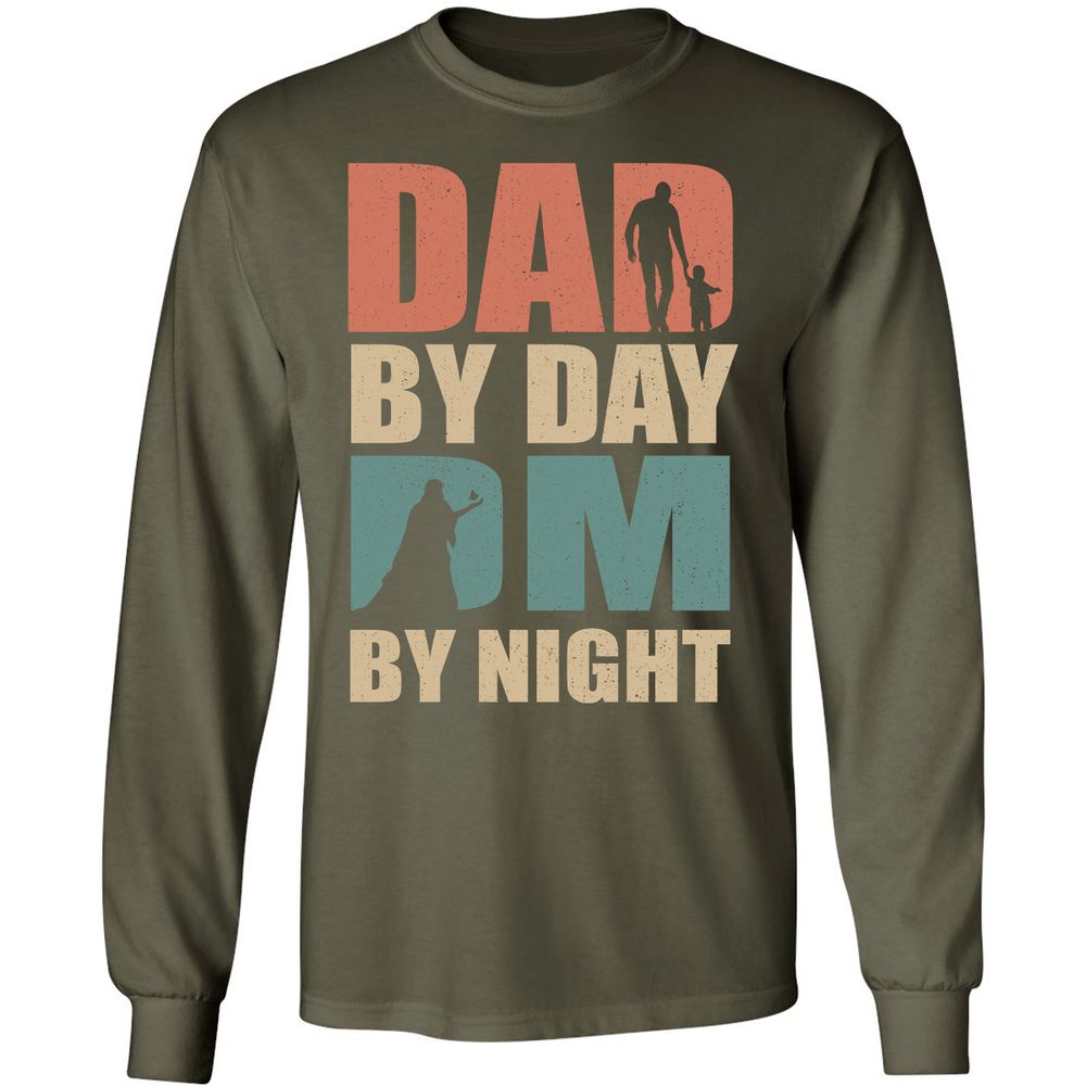 Long Sleeve T-Shirt - WK374RSG - Military Green - 16