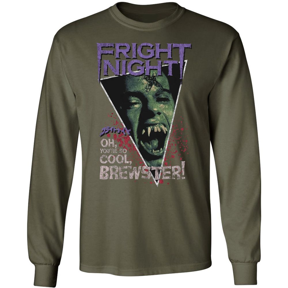 Long Sleeve T-Shirt - QURWWUBX - Military Green - 16