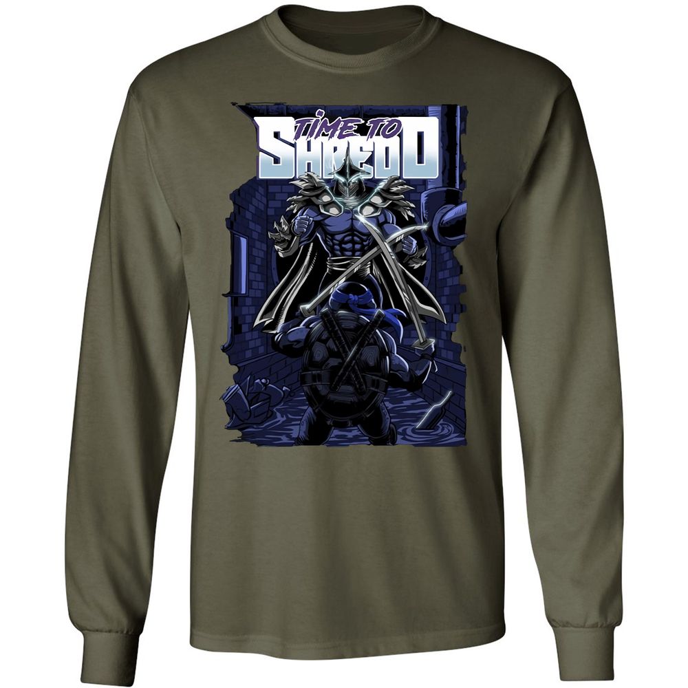 Long Sleeve T-Shirt - EZX2GTHC - Military Green - 16