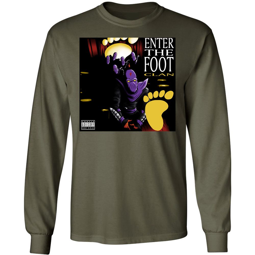 Long Sleeve T-Shirt - MA6CEL8Y - Military Green - 16