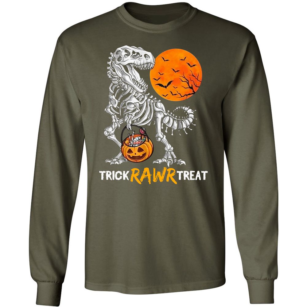 Long Sleeve T-Shirt - 2NW55VW7 - Military Green - 16