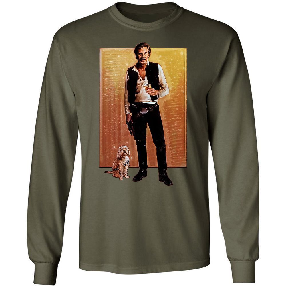 Long Sleeve T-Shirt - 2ZB8Z6NN - Military Green - 16