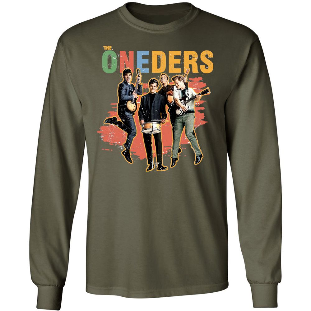 Long Sleeve T-Shirt - 4V67DNEA - Military Green - 16