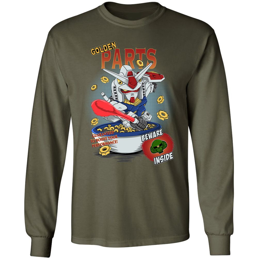 Long Sleeve T-Shirt - 82TBFMSM - Military Green - 16