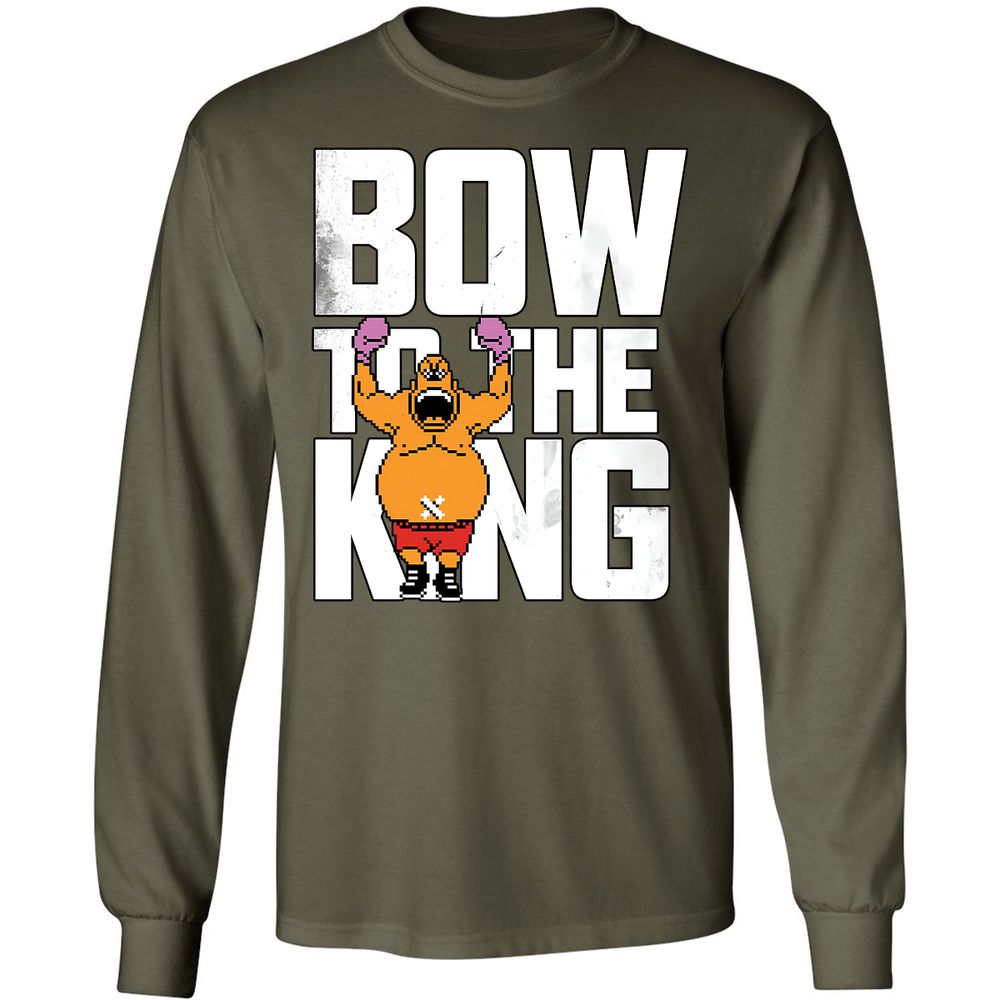 Long Sleeve T-Shirt - PEMBWH88 - Military Green - 16