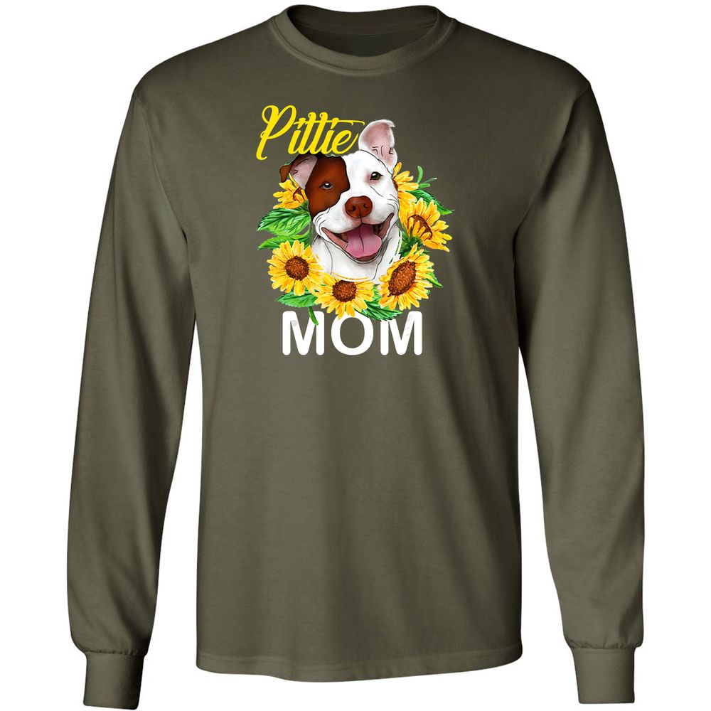 Long Sleeve T-Shirt - 3U4ZPZ3A - Military Green - 16
