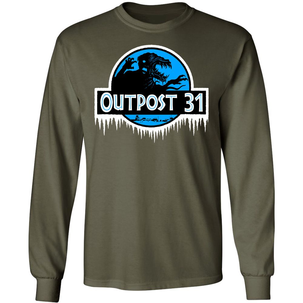 Long Sleeve T-Shirt - 3S12FM7Y - Military Green - 16
