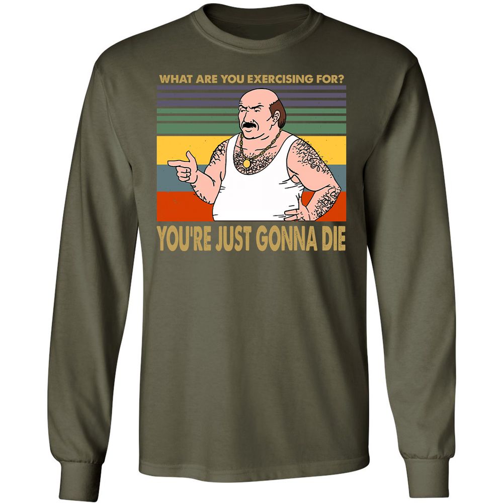 Long Sleeve T-Shirt - BCX3583Q - Military Green - 16