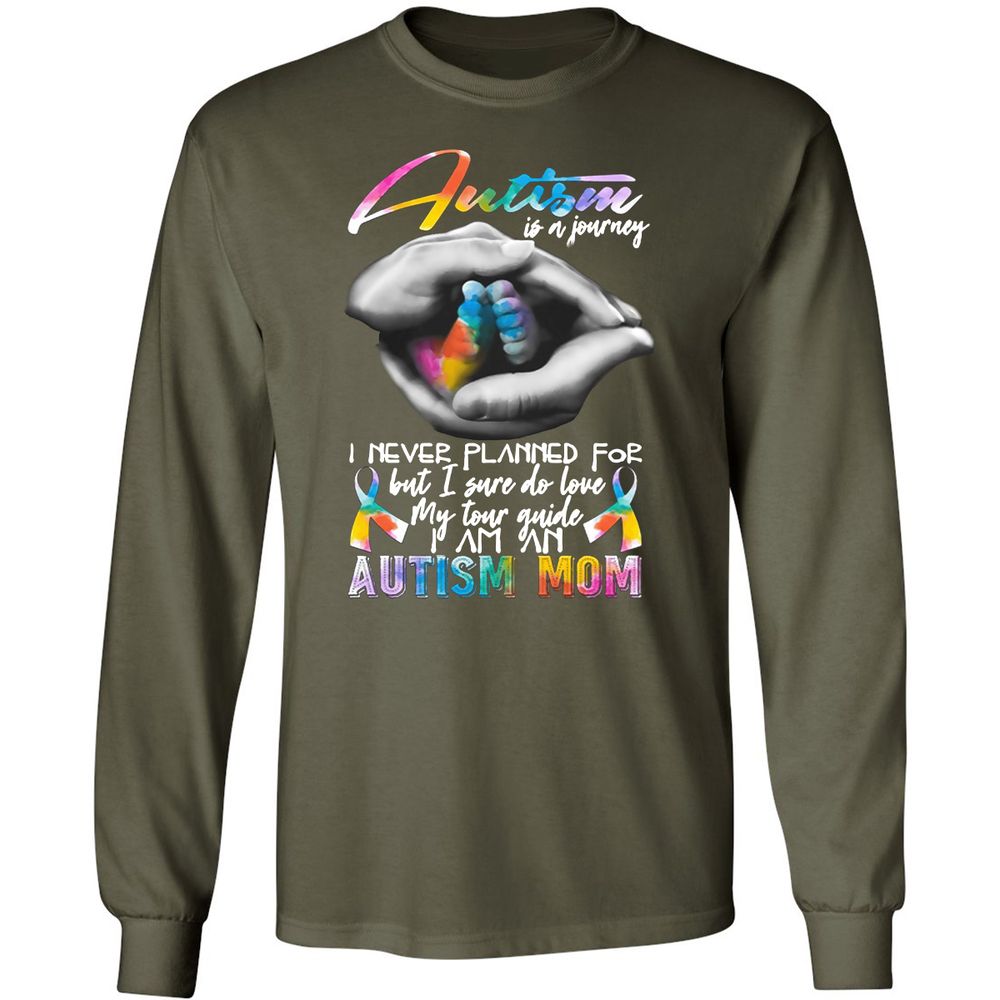 Long Sleeve T-Shirt - 4RPGVR1T - Military Green - 16