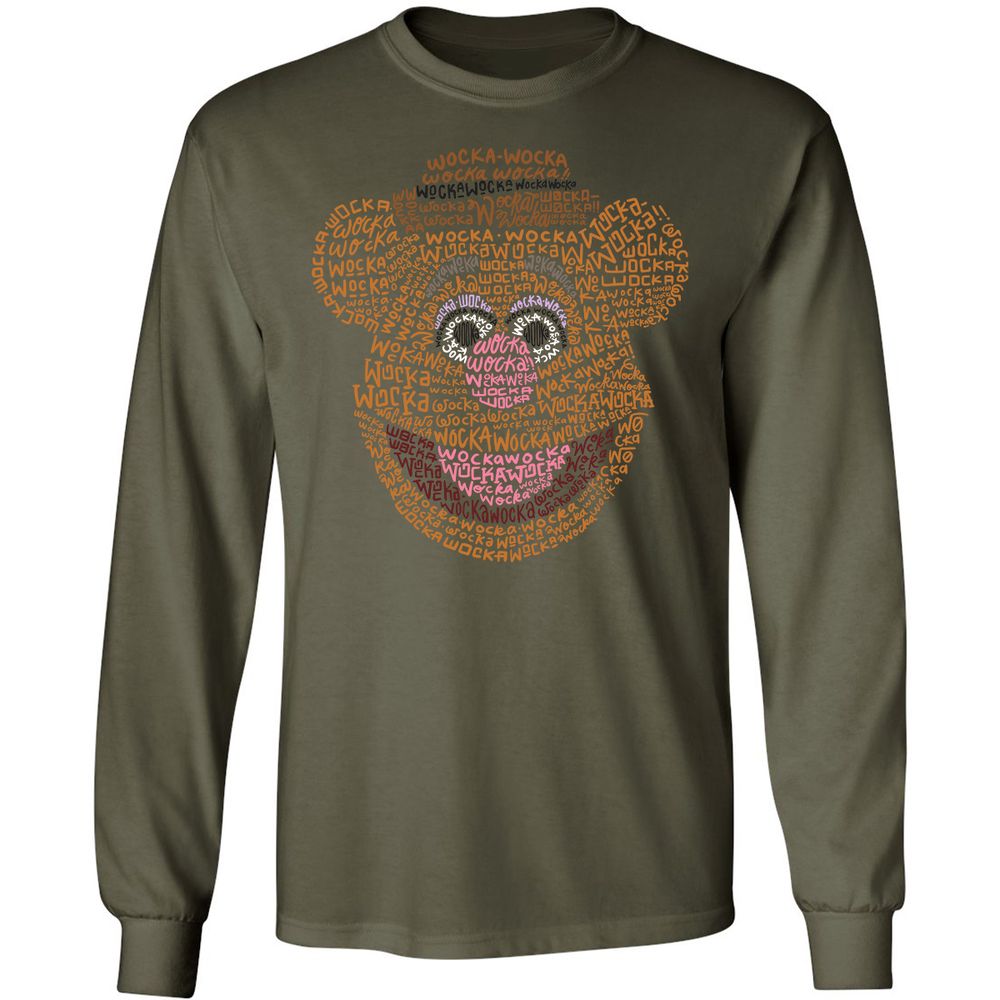 Long Sleeve T-Shirt - 9UF1Y2YZ - Military Green - 16