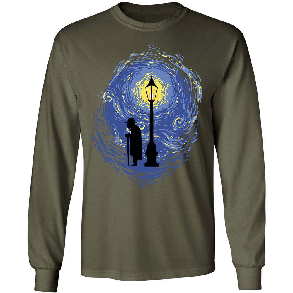 Long Sleeve T-Shirt - LNB64FKB - Military Green - 16