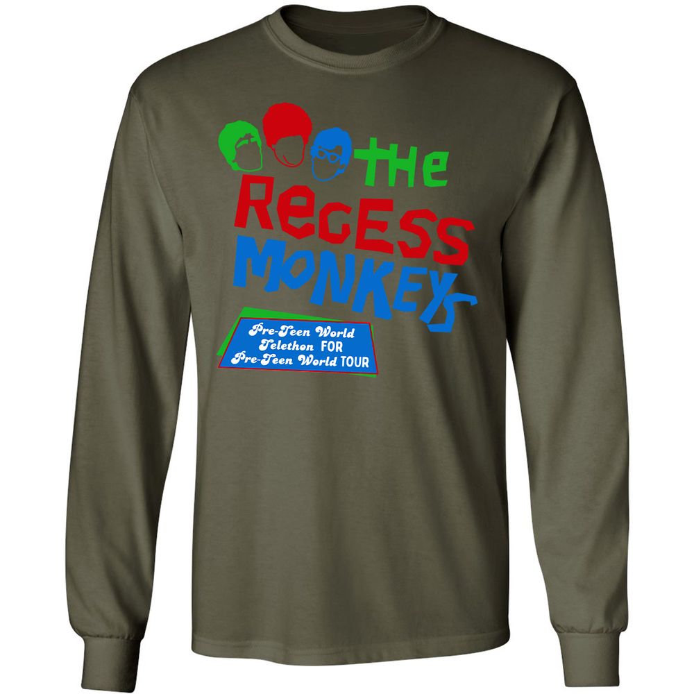 Long Sleeve T-Shirt - 2ET4K7HV - Military Green - 16