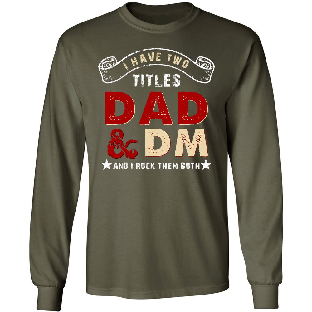 Long Sleeve T-Shirt - 7FLGK7H8 - Military Green - 16