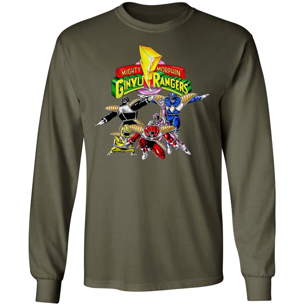 Long Sleeve T-Shirt - TKE1QRP2 - Military Green - 16