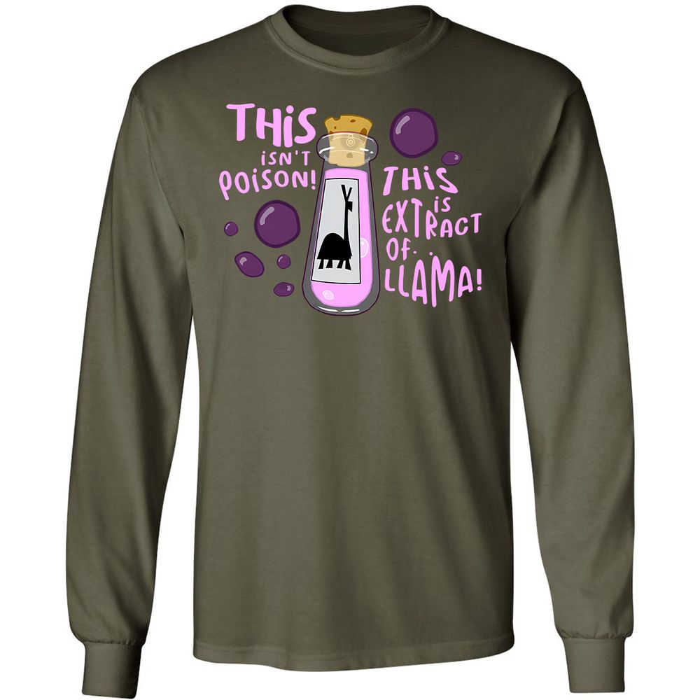 Long Sleeve T-Shirt - ARB6M98L - Military Green - 16