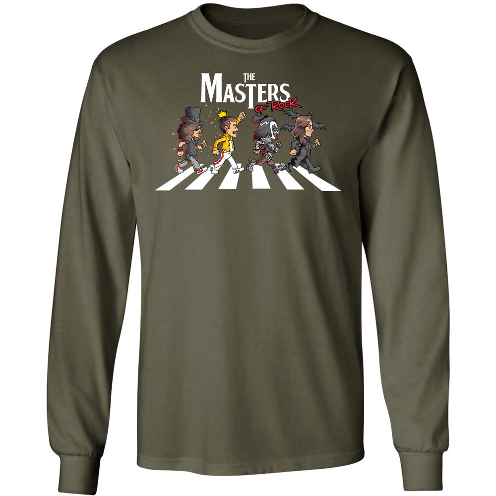 Long Sleeve T-Shirt - 2ZKVVA5L - Military Green - 16