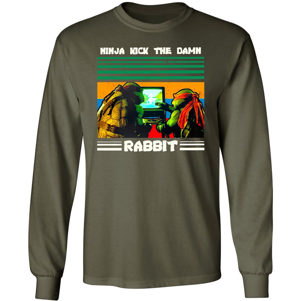 Long Sleeve T-Shirt - 7BVJ5XSM - Military Green - 16