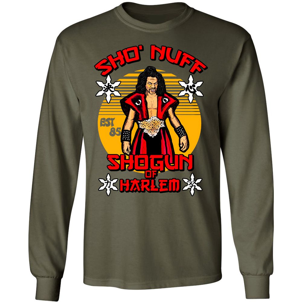 Long Sleeve T-Shirt - 455672P1 - Military Green - 16