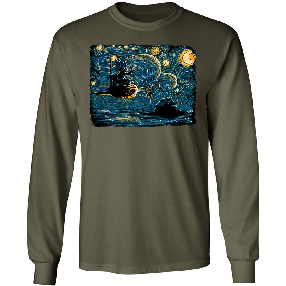Long Sleeve T-Shirt - 1SBJZU4X - Military Green - 16