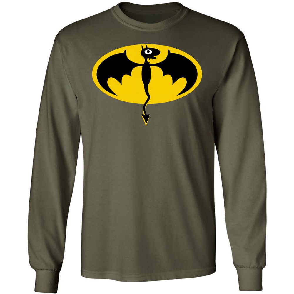 Long Sleeve T-Shirt - U9F4CDBQ - Military Green - 16