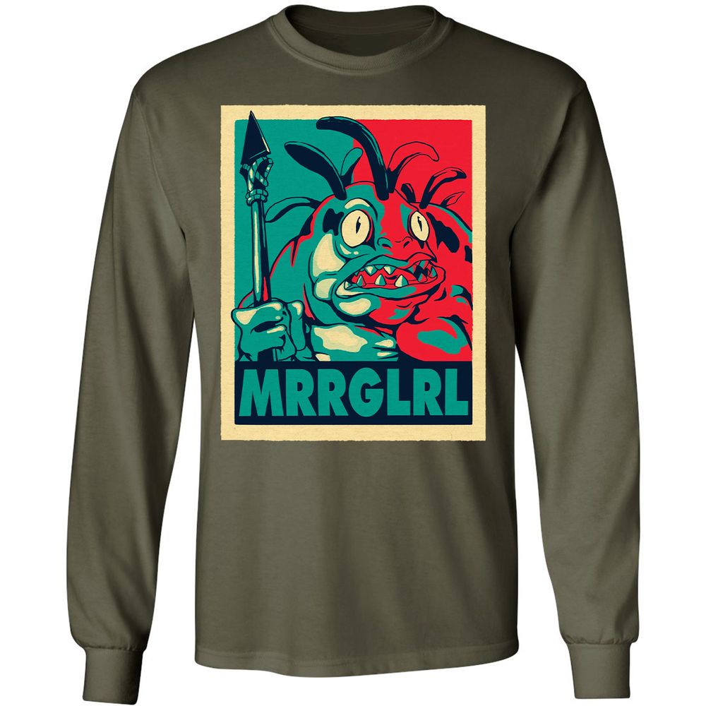 Long Sleeve T-Shirt - TEZENWYD - Military Green - 16