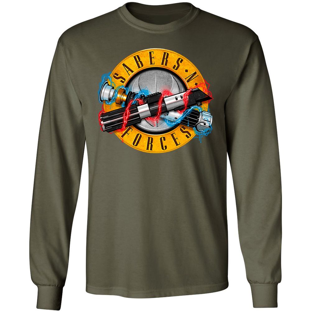 Long Sleeve T-Shirt - KDARRJ77 - Military Green - 16