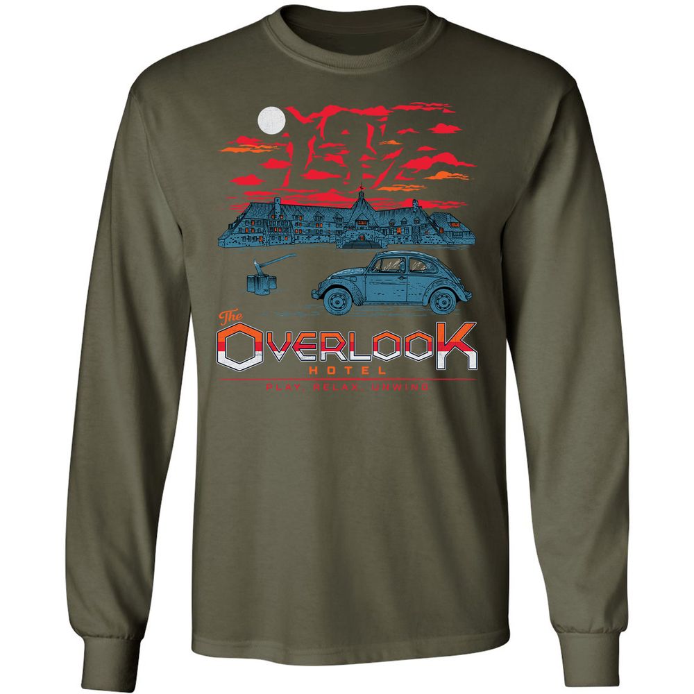 Long Sleeve T-Shirt - 1RDP5ZNM - Military Green - 16